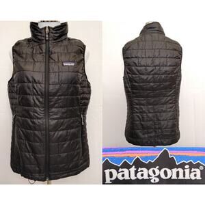 Patagonia Nano Puff Vest Women's M Black #Z5233
